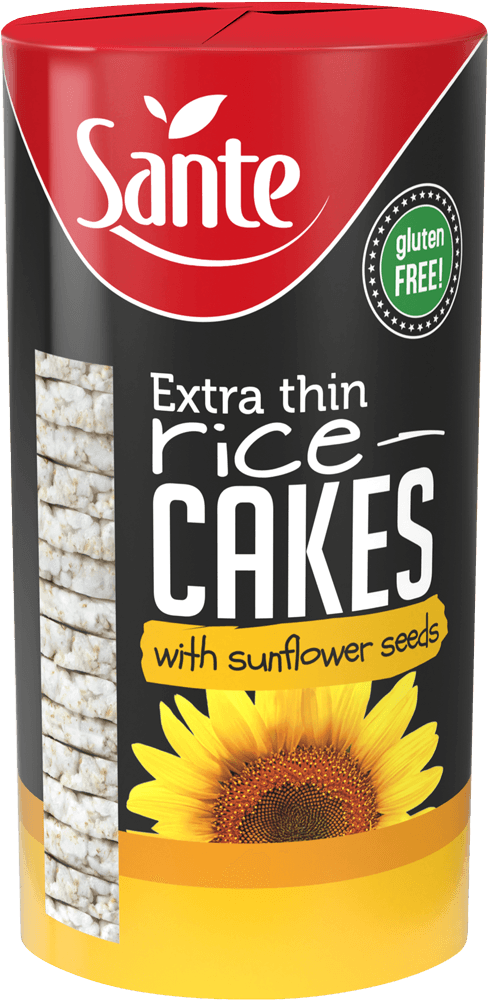 Rice Cakes With Sunflower Seeds image